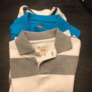 Three size 4t polos NWOT children’s place